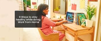 Simple Ways to Stay Healthy While Working from Home